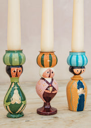 Bungalow Three Wise Kings Candle Holders, set of three