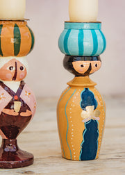 Bungalow Three Wise Kings Candle Holders, set of three