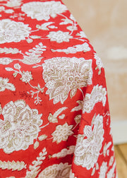 Bungalow Yamini Raspberry Tablecloth