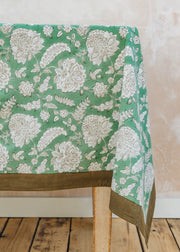 Bungalow Yamini Sage Tablecloth