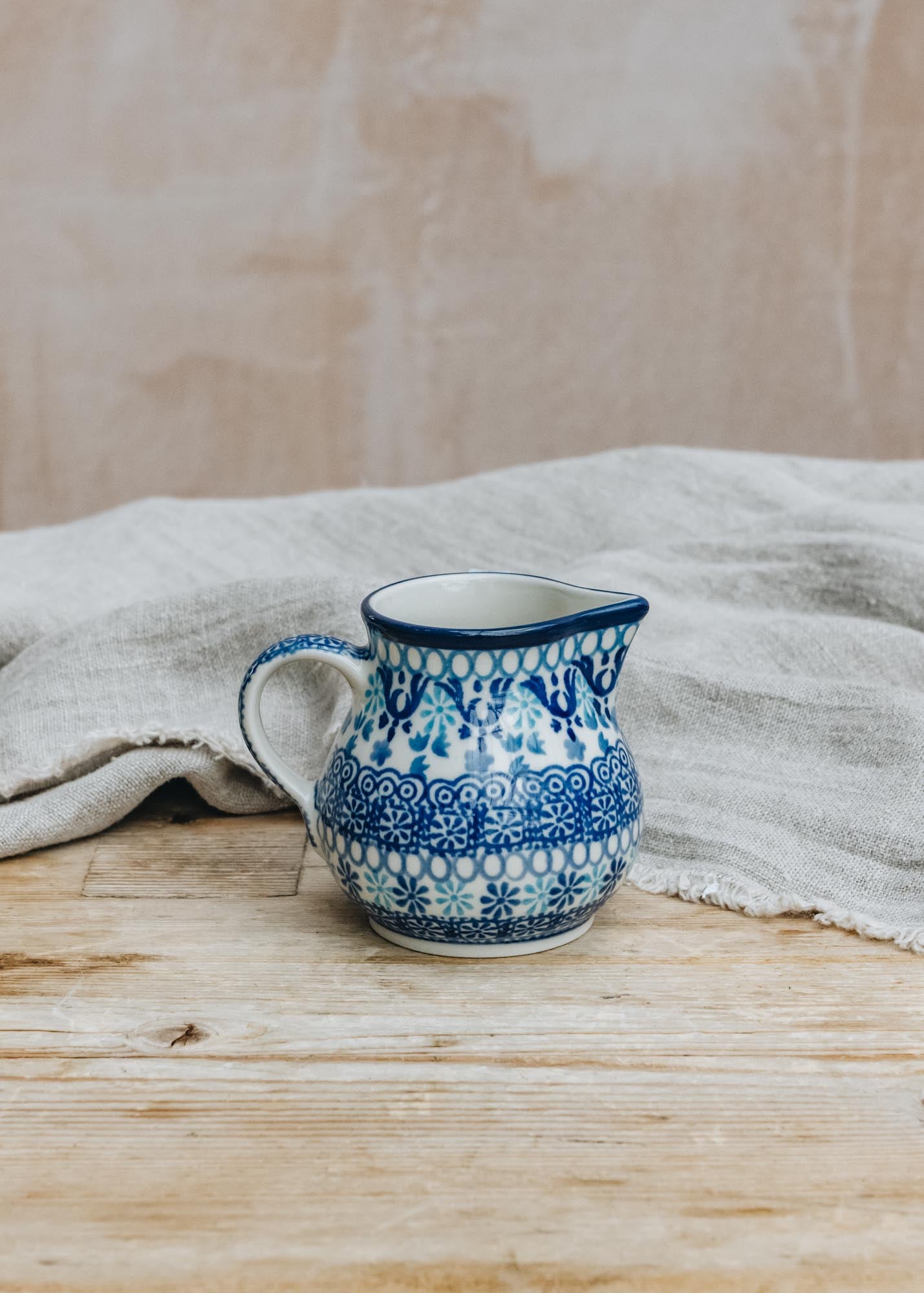 Bunzlau Castle Ceramics Nautique Creamer Jug, 180ml