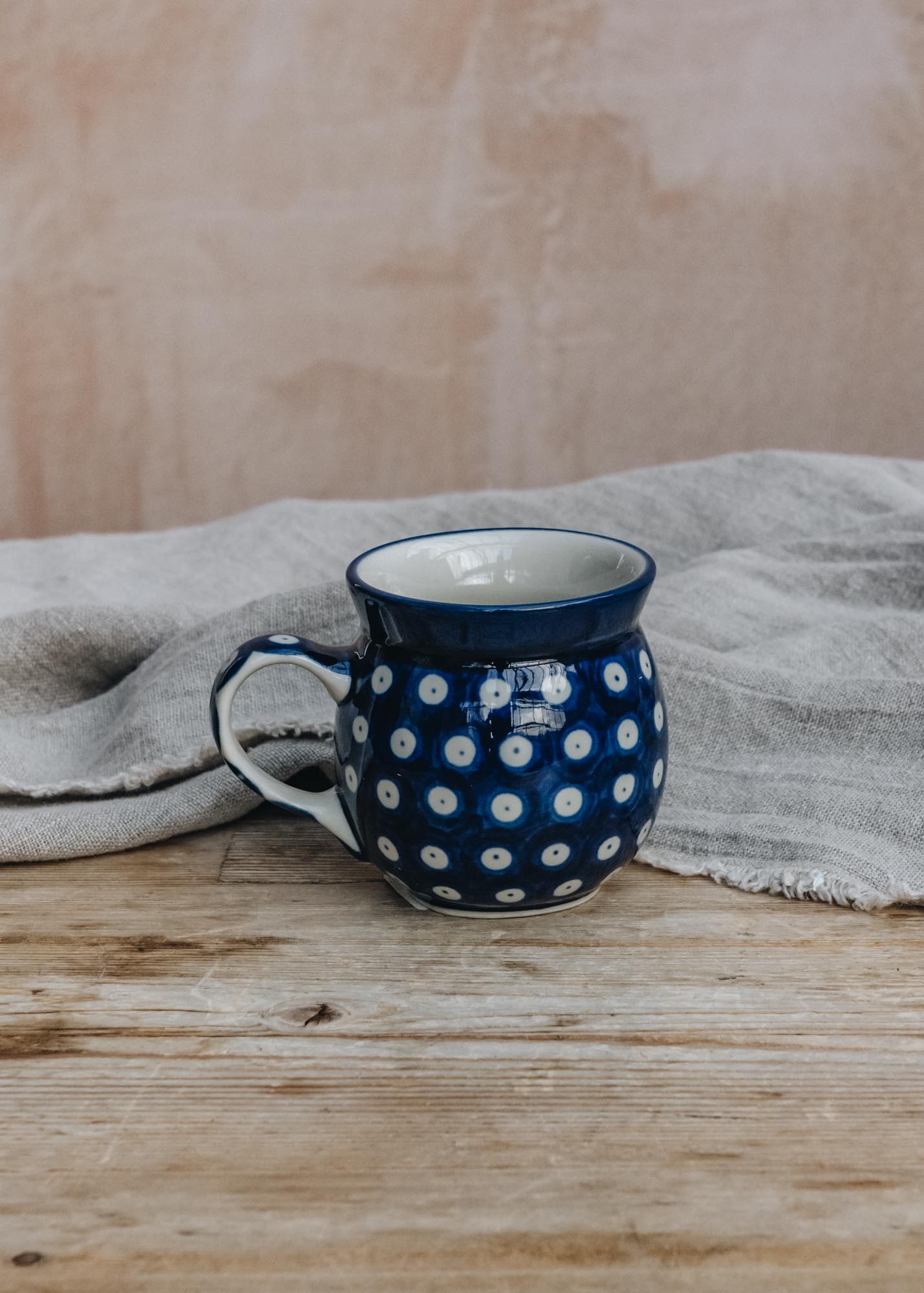 Bunzlau Castle Blue Eyes Farmer Mug, 240ml