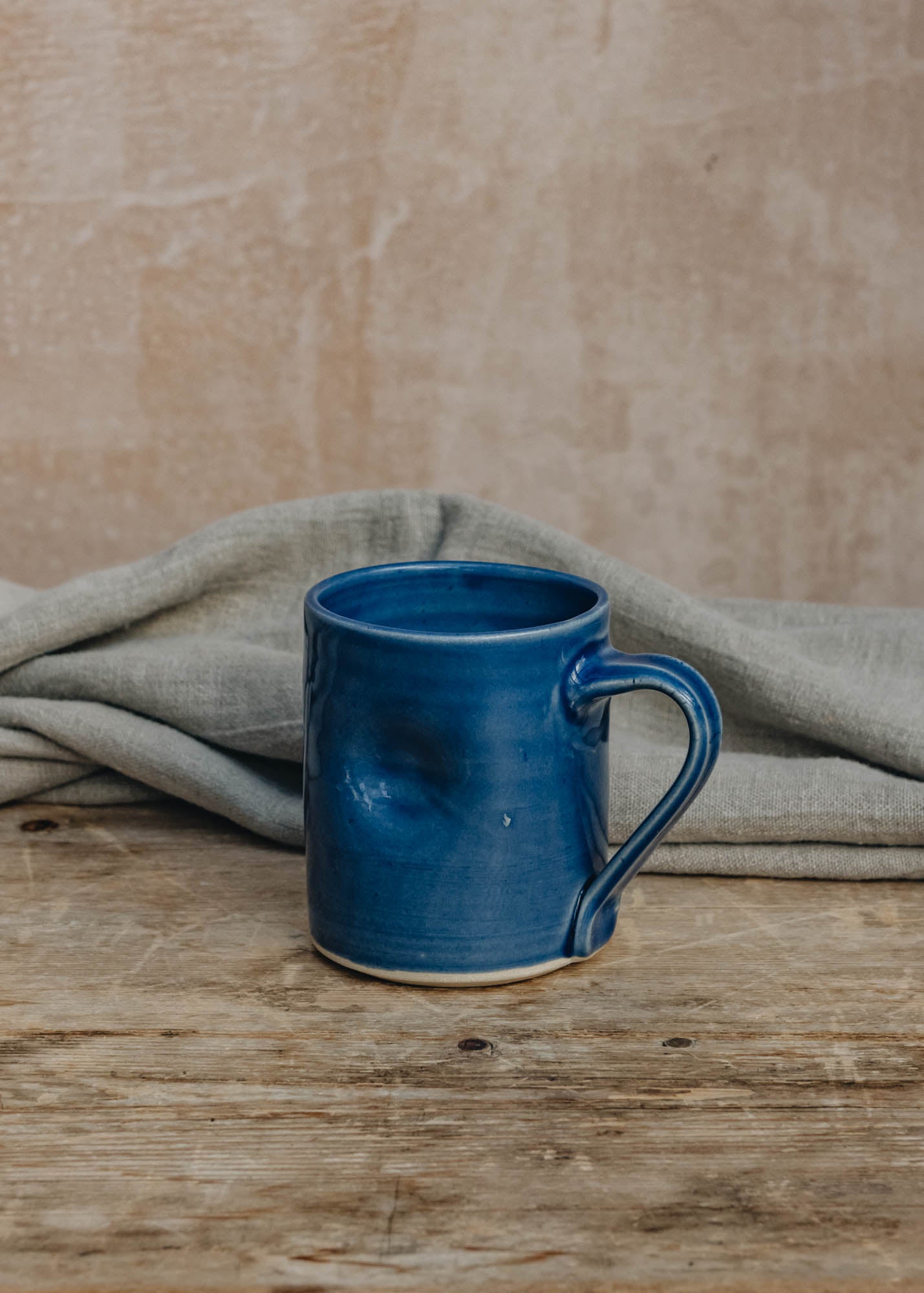 TB Stoneware Dented Mug