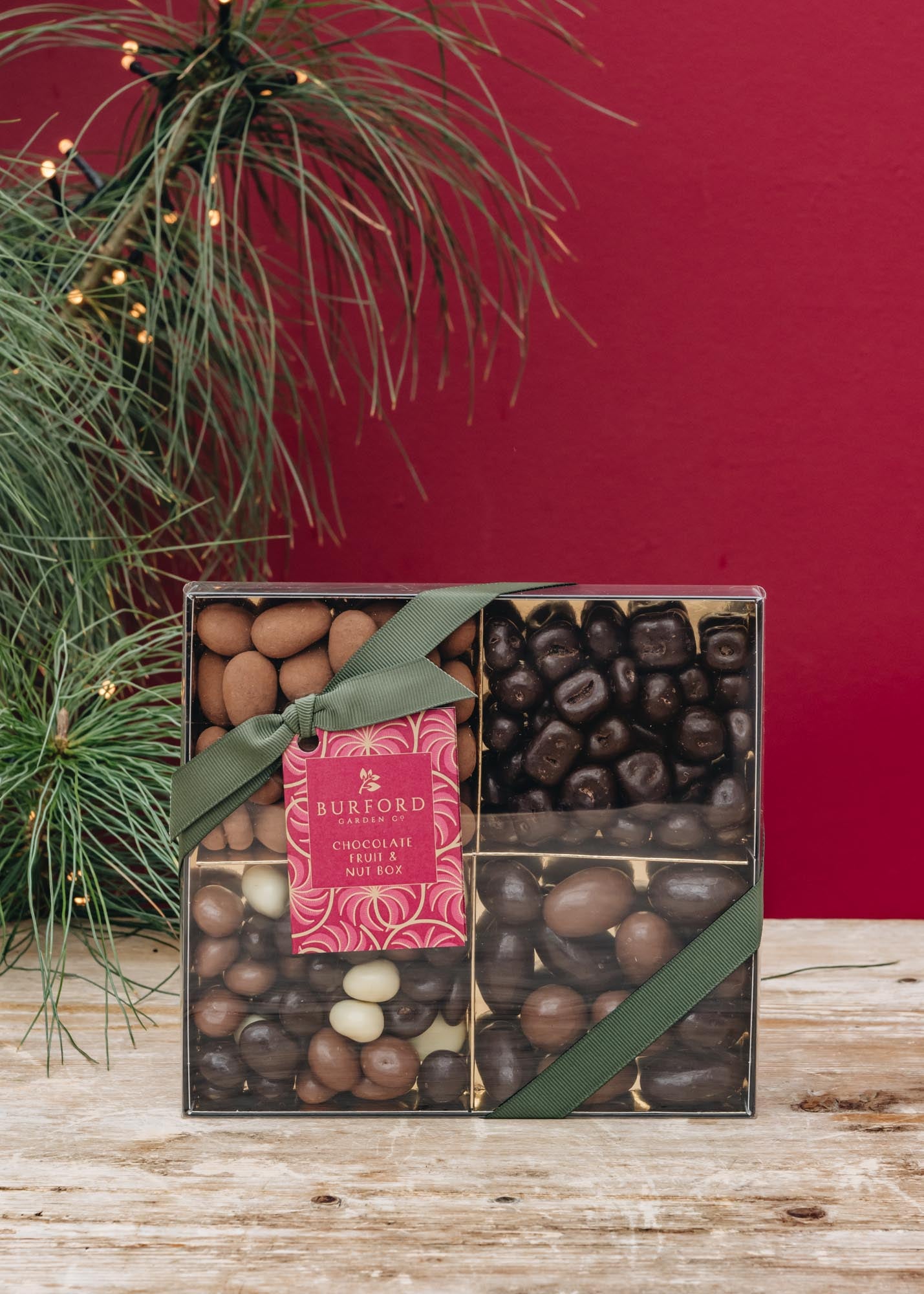 Burford Chocolate Covered Fruit and Nuts Box