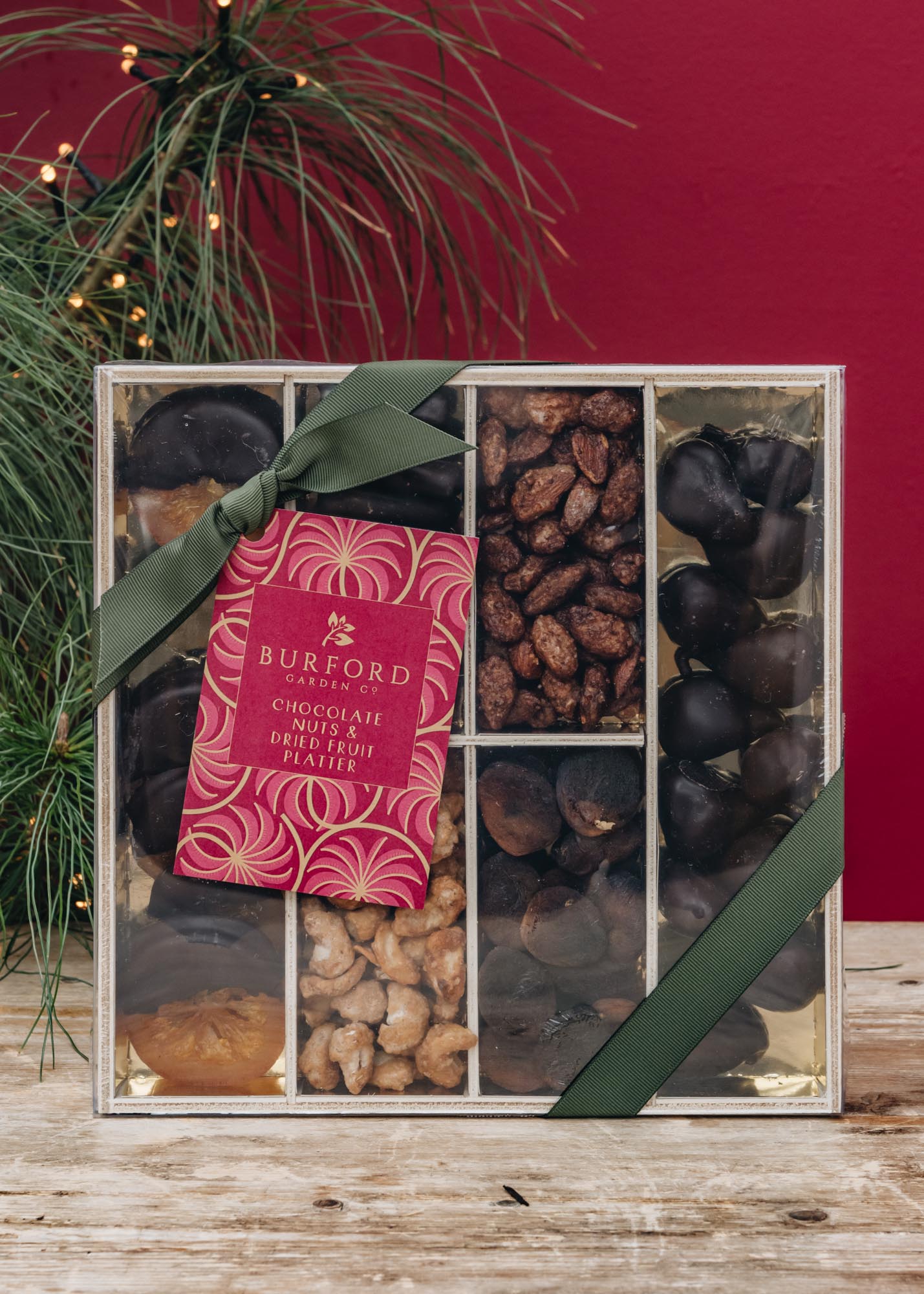 Burford Chocolate, Nuts and Dried Fruit Platter