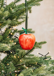 Glass Apple Decoration