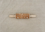 Burford Garden Co. Gingerbread and Candy Cane Print Small Rolling Pin