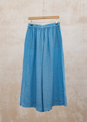 Burford Garden Co. Kira Culottes in Blue