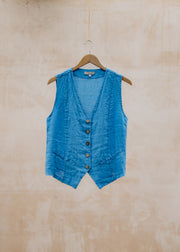 Kitty Waistcoat in Blue