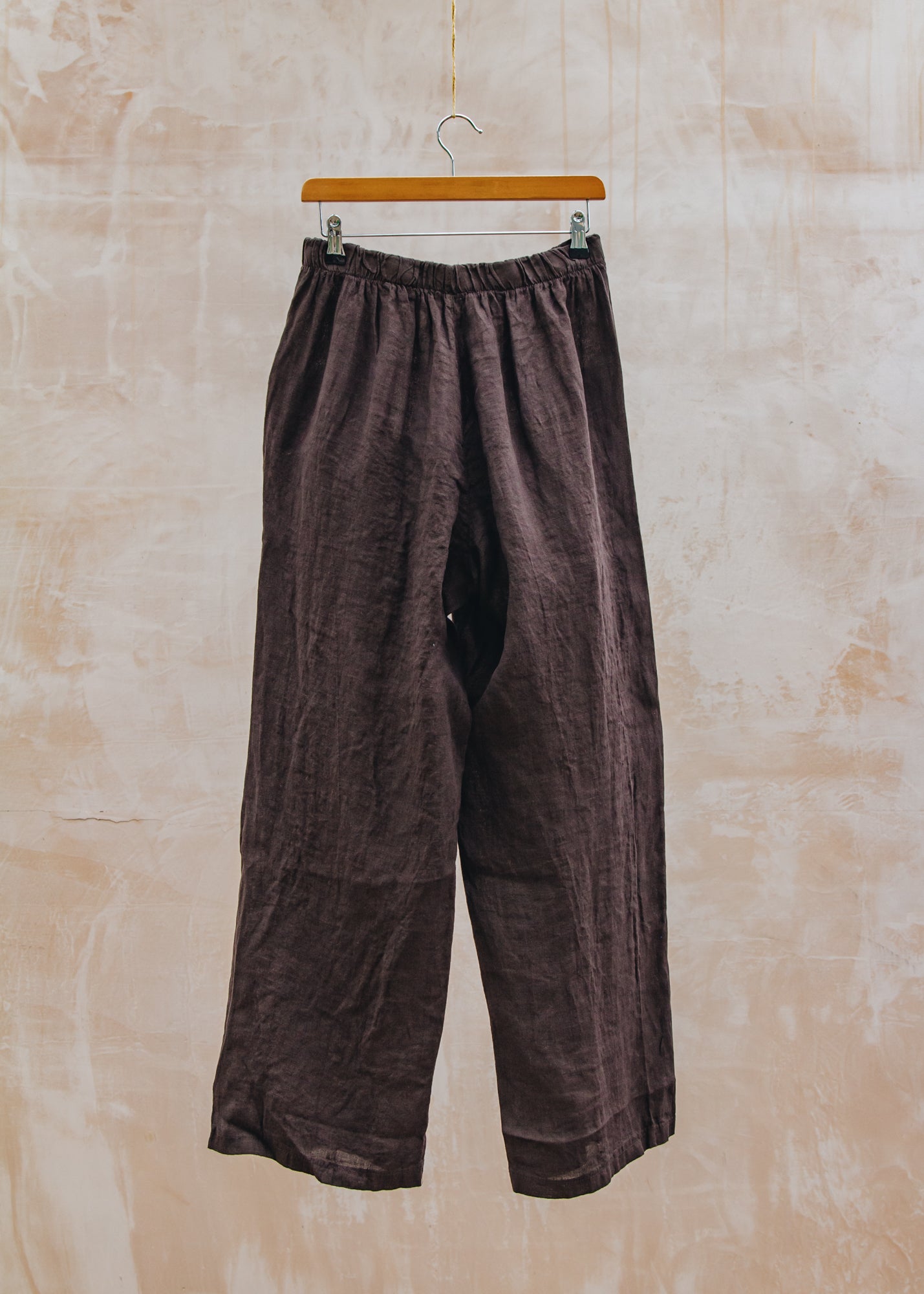 Burford Garden Co. Long Trousers in Chocolate Brown