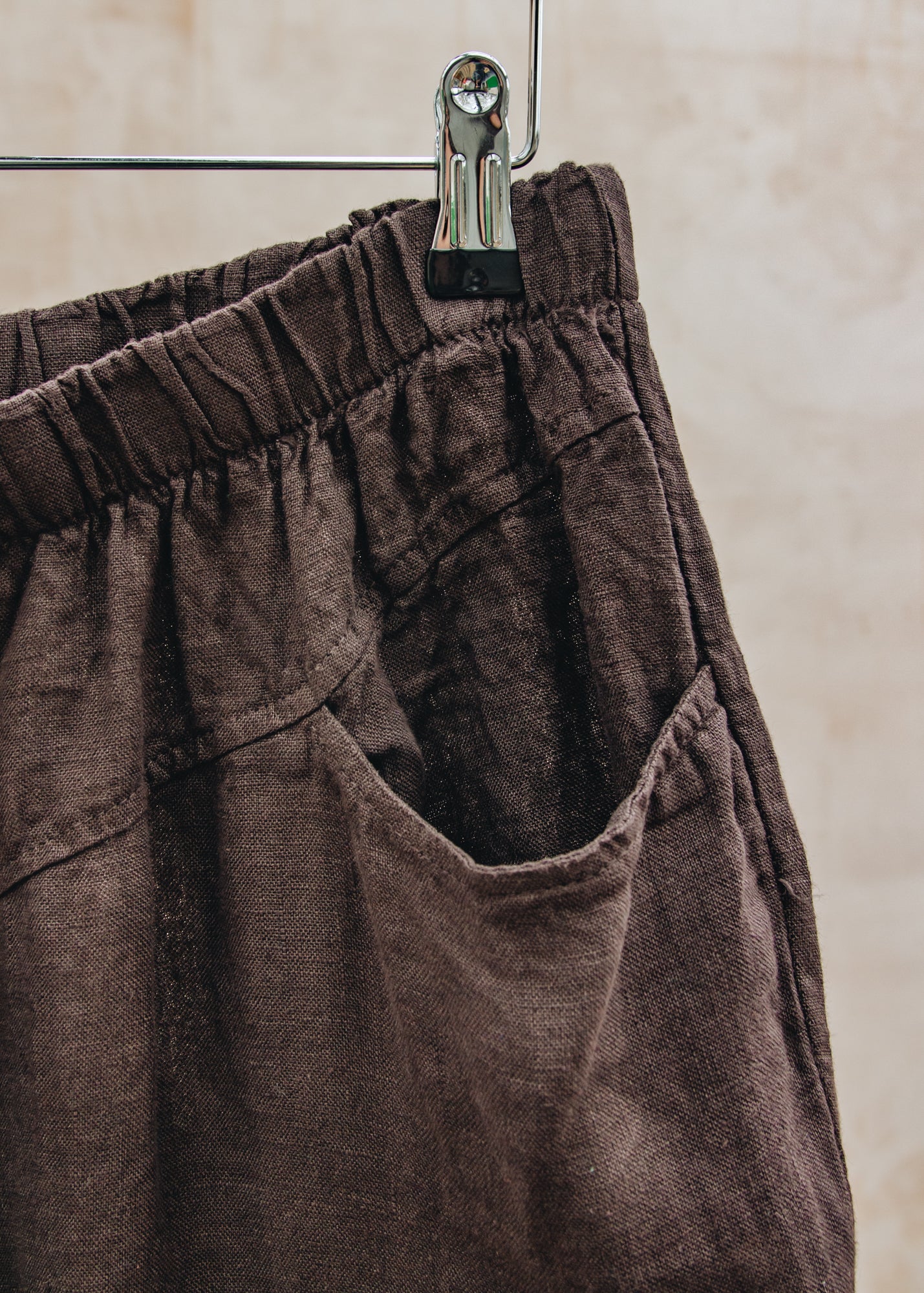 Burford Garden Co. Long Trousers in Chocolate Brown