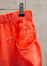Burford Garden Co. Long Trousers in Coral