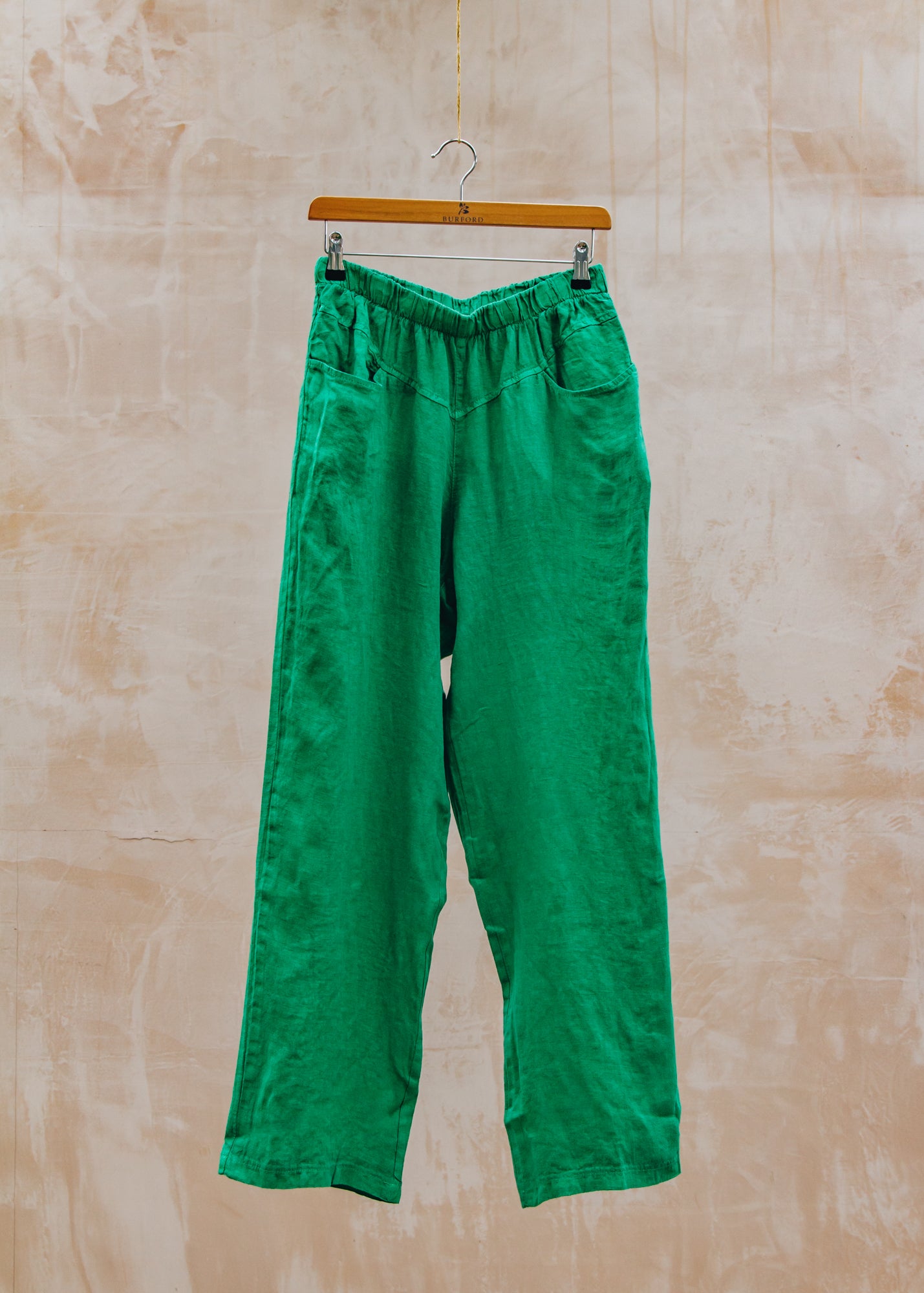 Long Trousers in Verde
