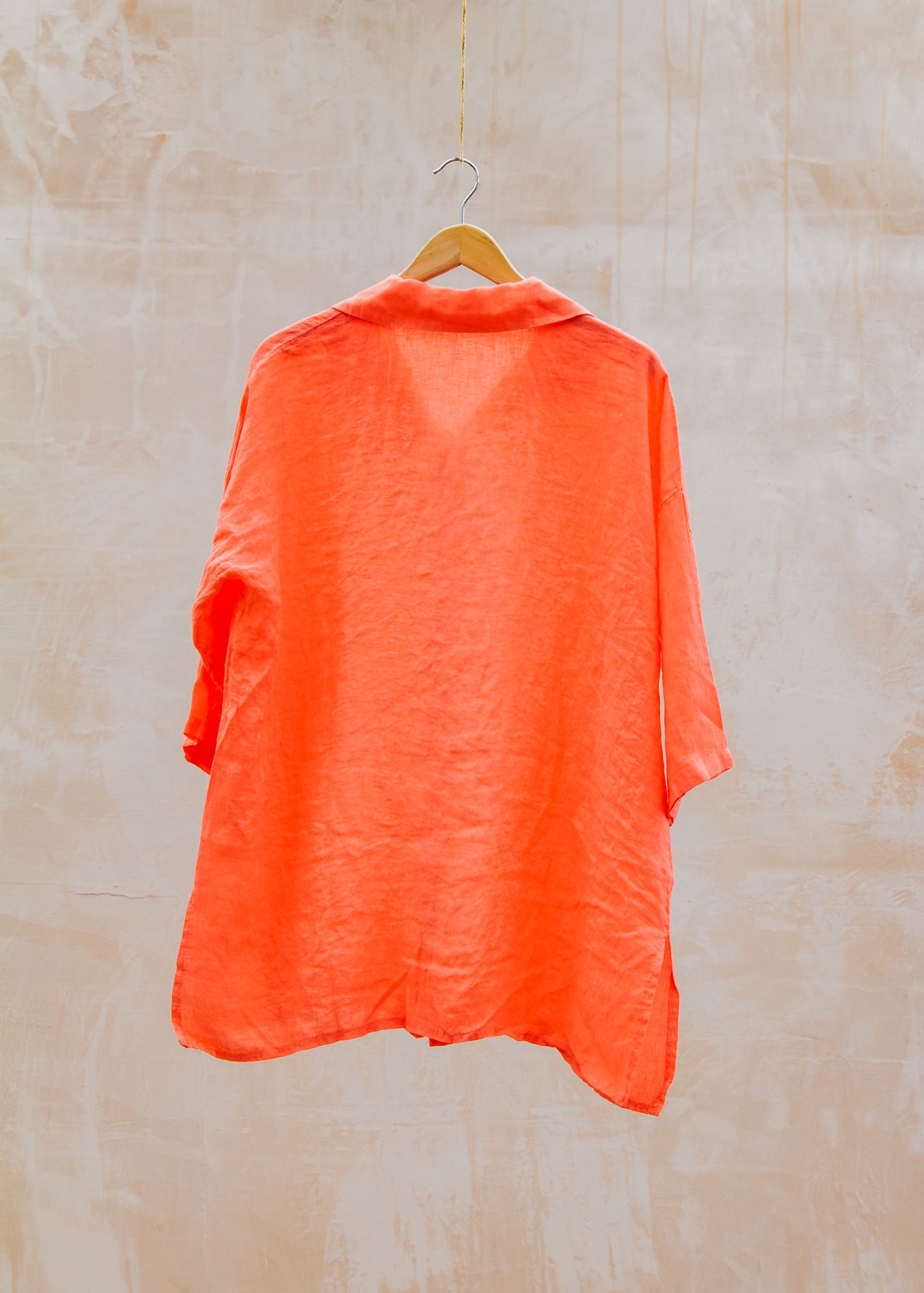 Burford Garden Co. Oversized Shirt in Coral