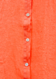 Burford Garden Co. Oversized Shirt in Coral