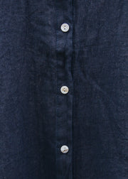 Burford Garden Co. Oversized Shirt in Dark Navy