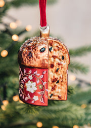 Burford Garden Co. Glass Panettone Decoration