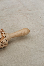 Burford Garden Co. Reindeer Print Large Rolling Pin