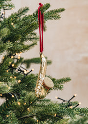 Books Glass Saxophone Decoration