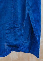Burford Garden Co. Short Front Pocket Jacket in Royal Blue
