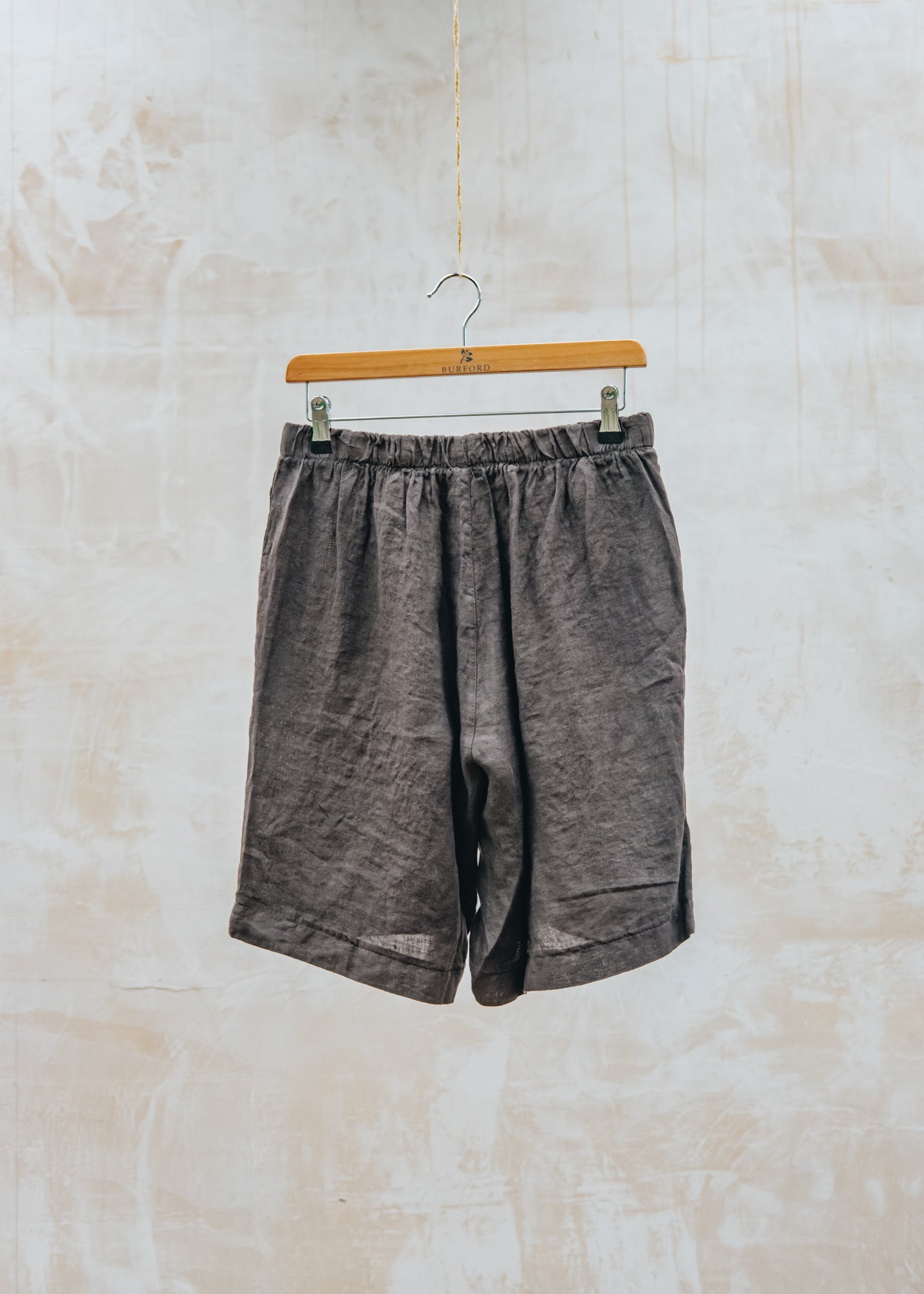Burford Garden Co. Shorts in Chocolate Brown