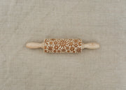 Snowflakes Print Small Rolling Pin