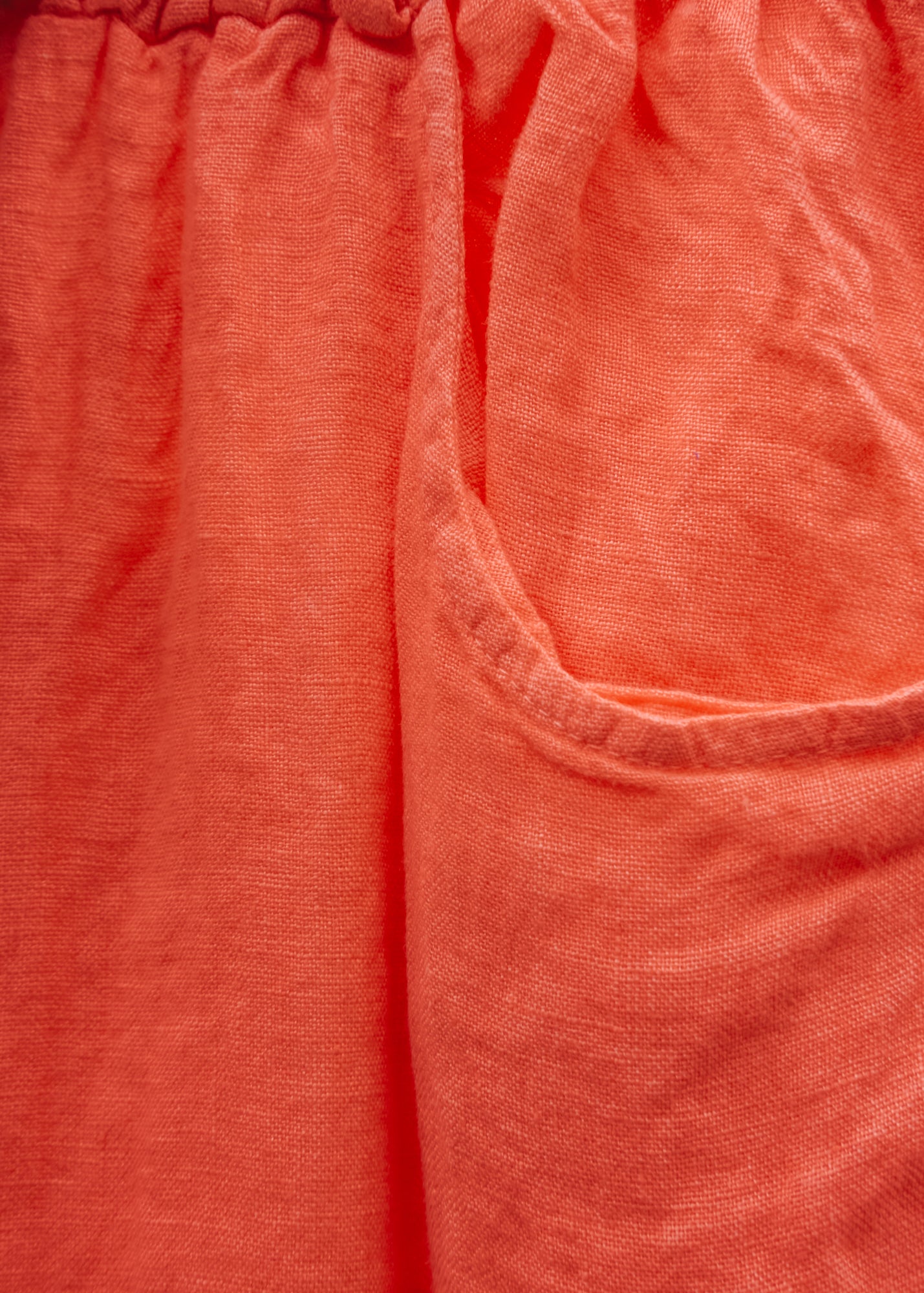 Burford Garden Co. Tapered Trousers in Coral