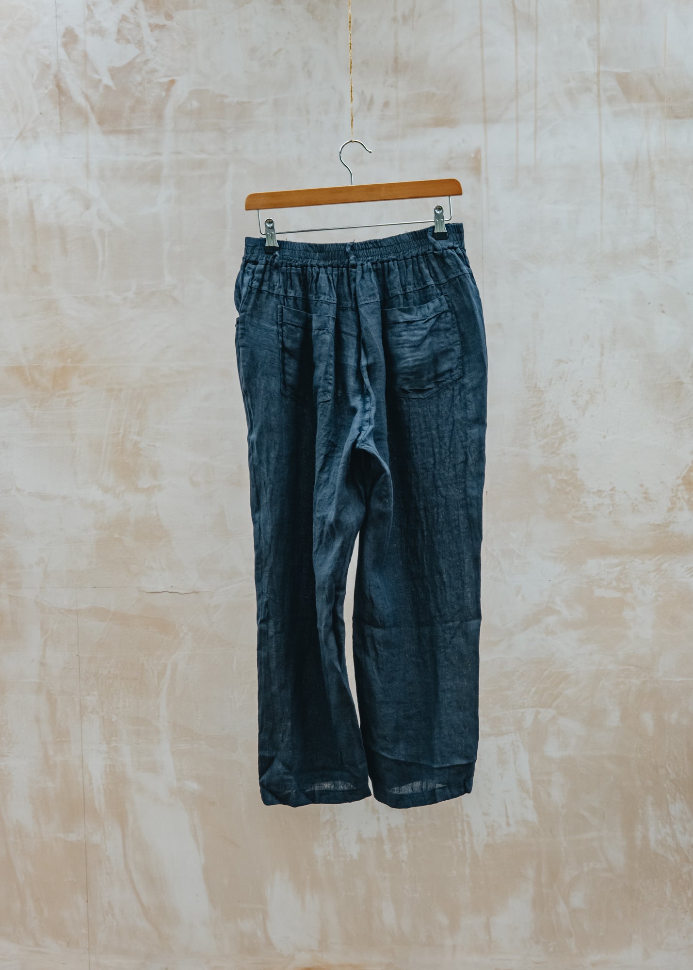 Burford Garden Co. Tapered Trousers in Dark Navy