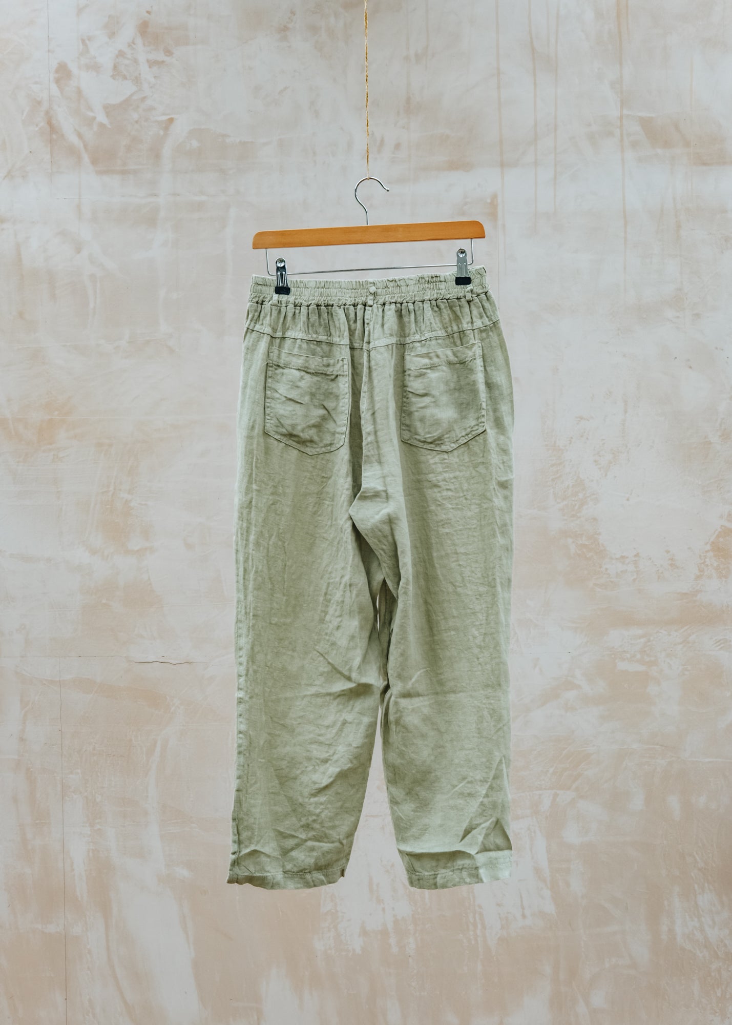 Burford Garden Co. Tapered Trousers in Leek