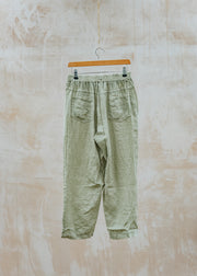 Burford Garden Co. Tapered Trousers in Leek