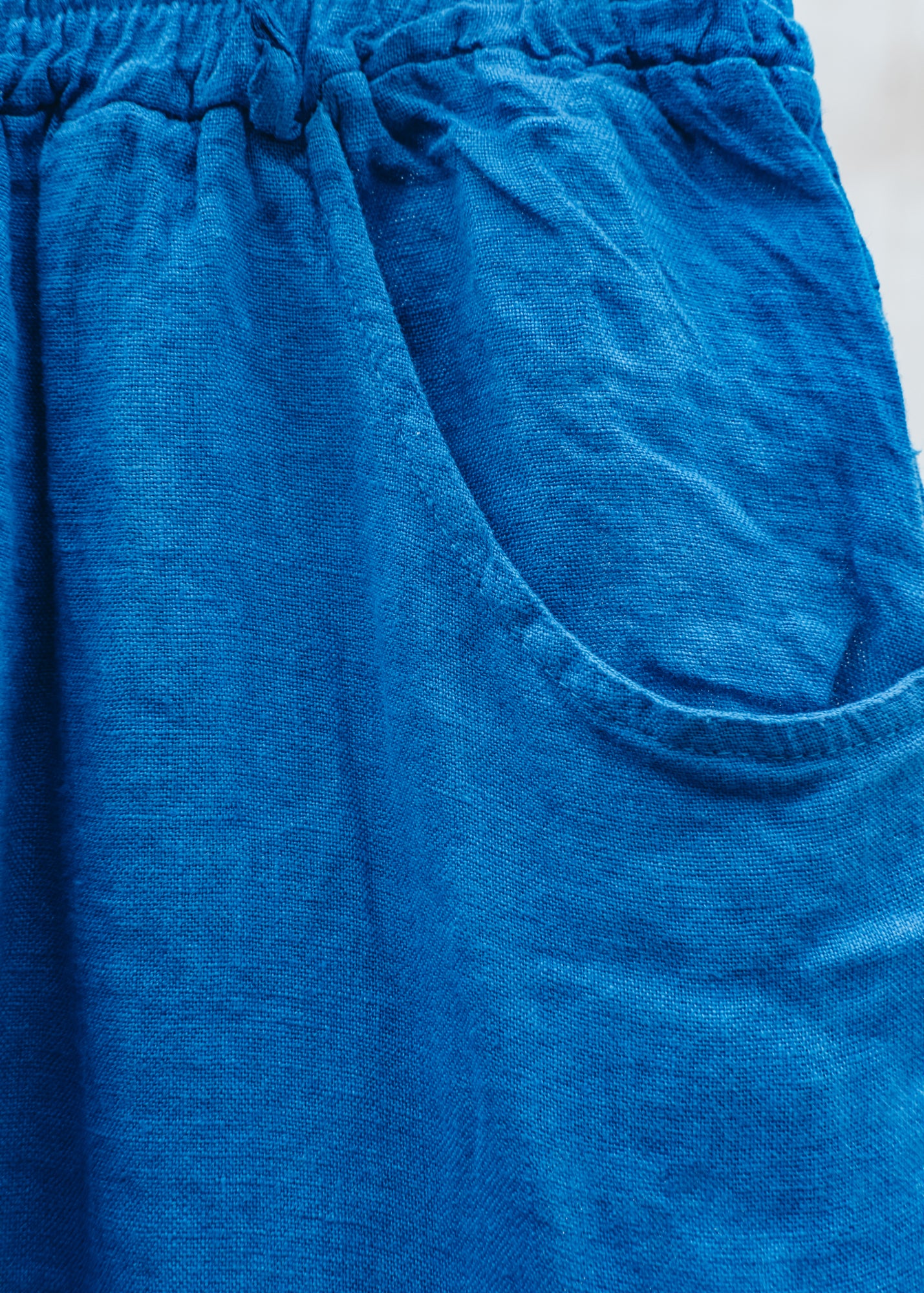 Burford Garden Co. Tapered Trousers in Royal Blue