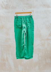 Burford Garden Co. Tapered Trousers in Verde