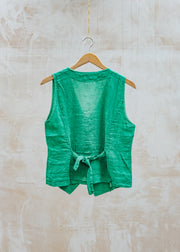 Burford Garden Co. Waistcoat in Verde