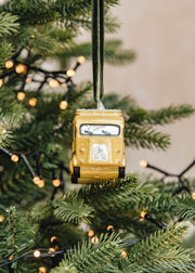 Burford Garden Co. Glass Yellow Citroën Van Decoration