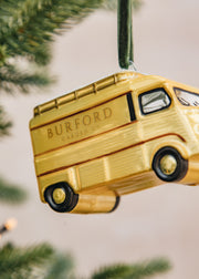 Burford Garden Co. Glass Yellow Citroën Van Decoration
