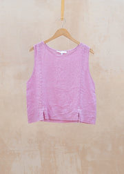 Burford Garden Co. Lucie Sleeveless Cami Top in Lilak