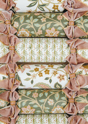The Free Range Cracker Co. Luxury Christmas Crackers with Pink Ribbons