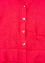 Burford Garden Co. Marilyn Shirt in Fragola Red