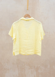 Burford Garden Co. Marilyn Shirt in Pale Yellow
