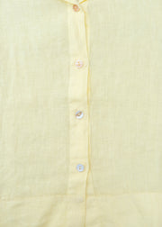 Burford Garden Co. Marilyn Shirt in Pale Yellow