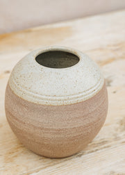 Burford Garden Co. Large Stoneware Rounded Vase