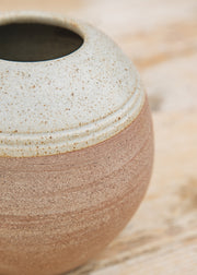Burford Garden Co. Large Stoneware Rounded Vase