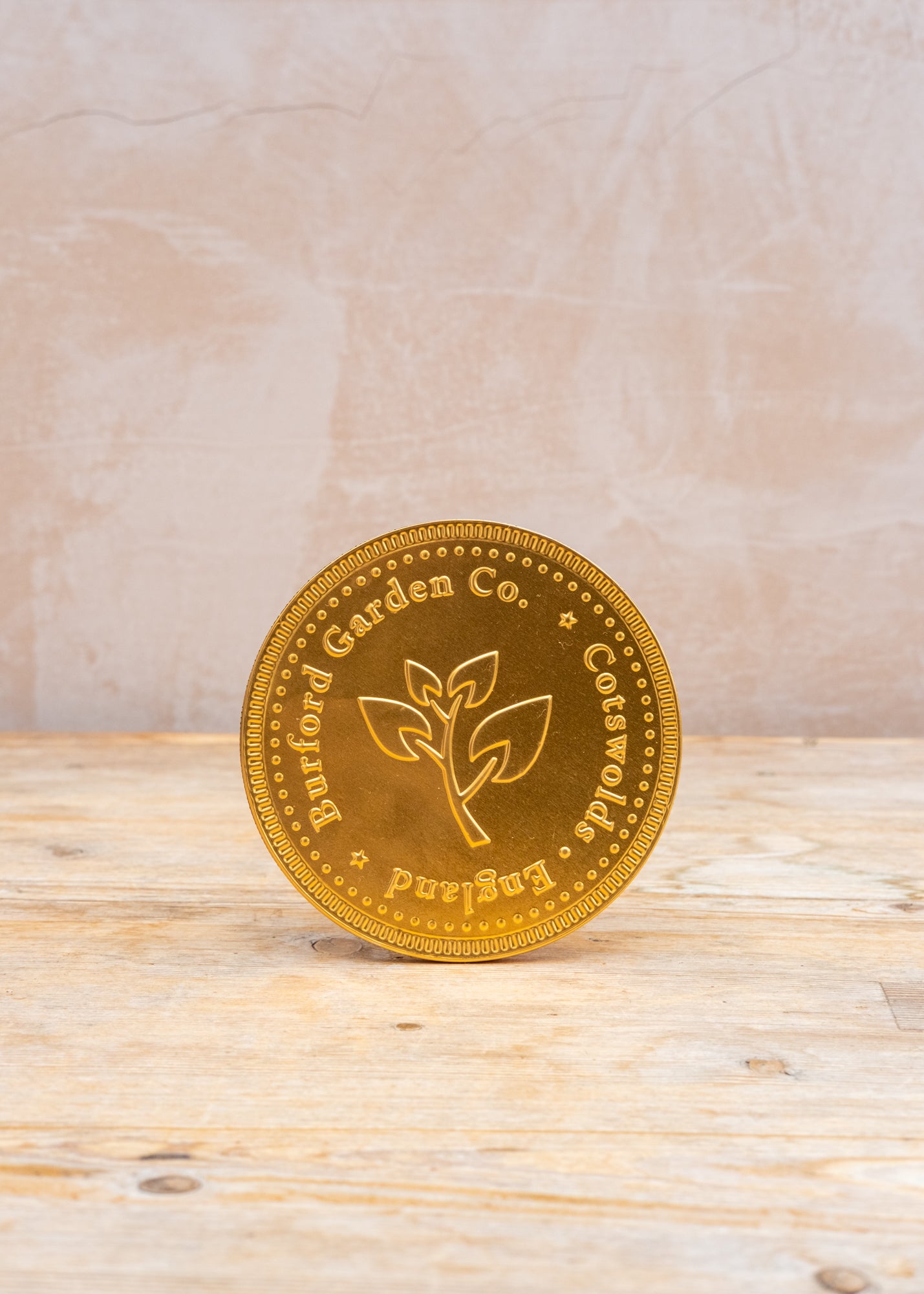 Burford Garden Co. Gold Chocolate Coin