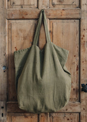 Martini Olive Linen Bag
