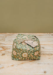 Burford Garden Co. Panettone Tradizionale with Green and Pink Flowers Paper Design, 500g