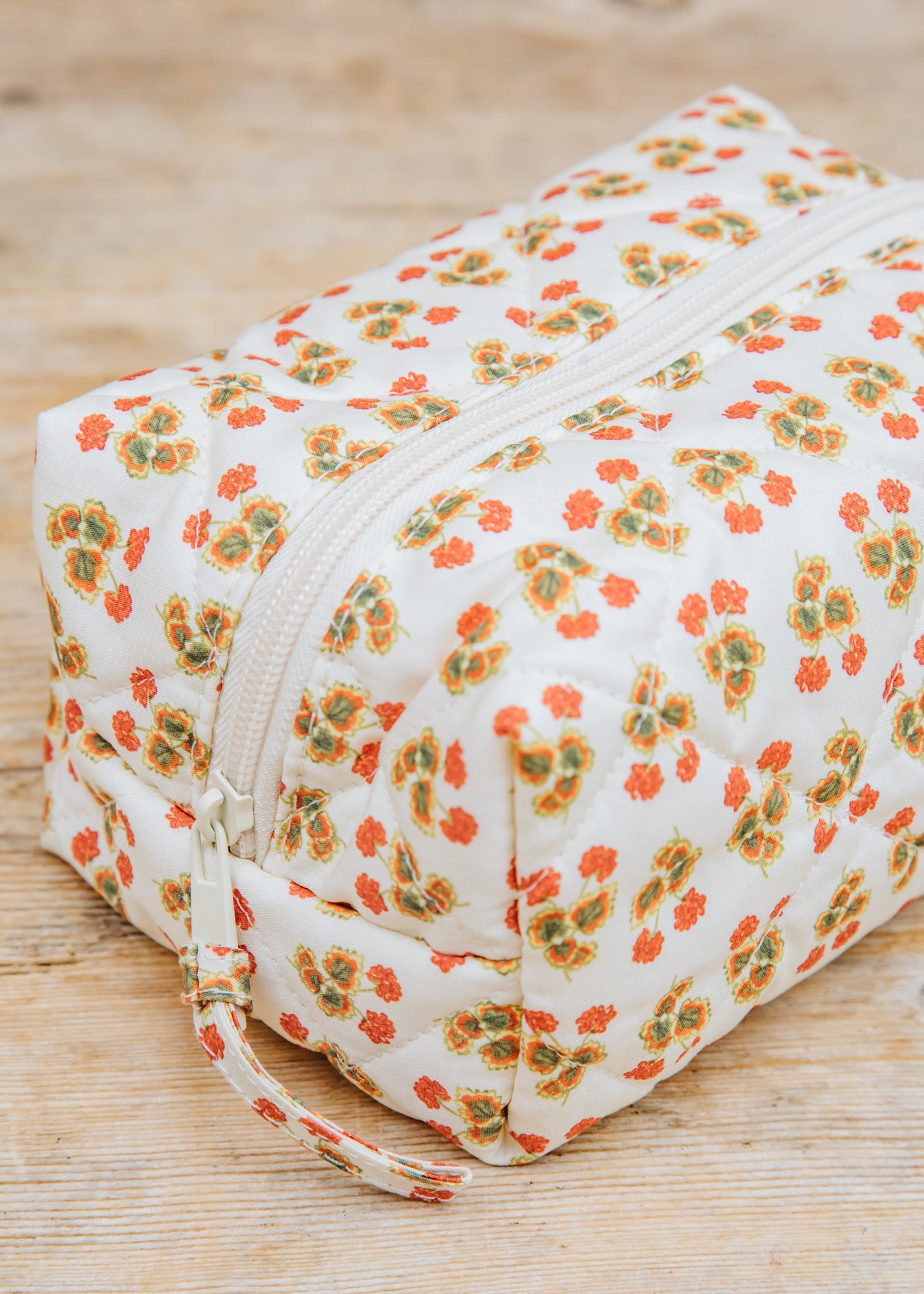 C.Atherley Quilted Toiletry Zip Bag