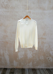 Caruso Cashmere/Silk V-Neck - Medium