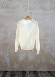 Caruso Cashmere/Silk V-Neck - Medium