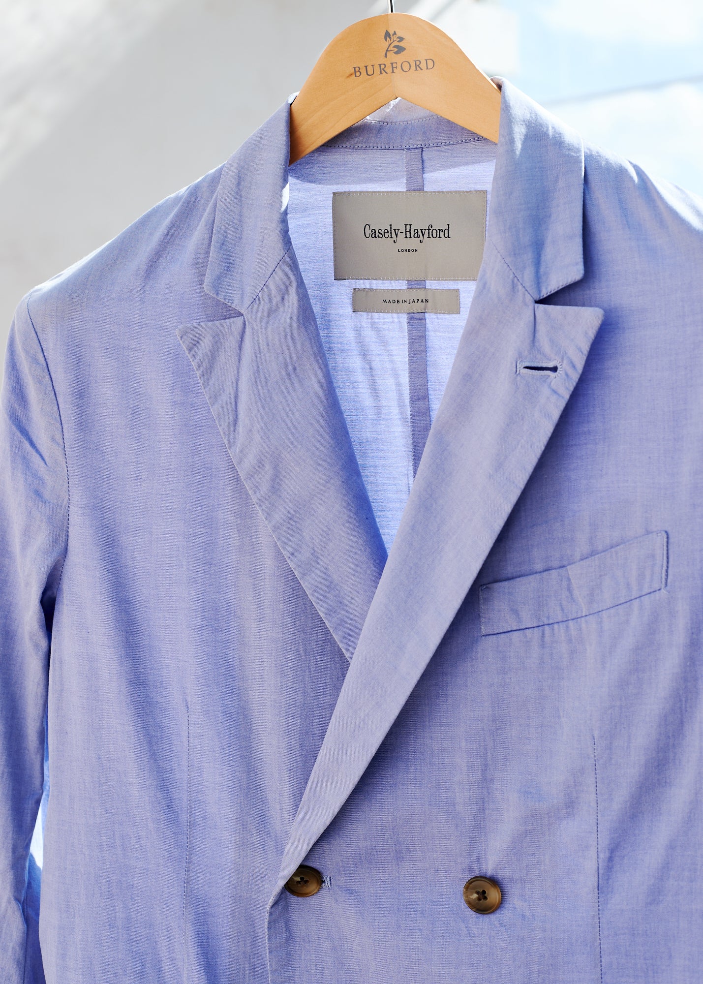 Casely-Hayford Lightweight Double Breasted Shirt Jacket - S