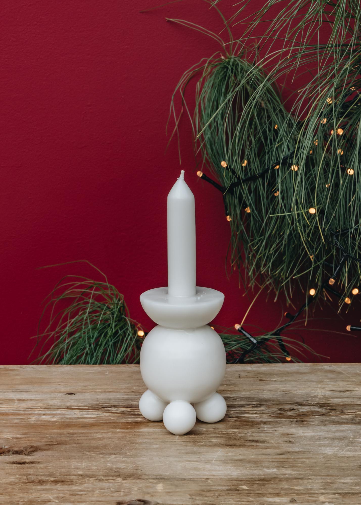 Kul Candle in White